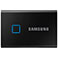 Samsung T7 Touch Brbar SSD 1TB (USB 3.2) Sort