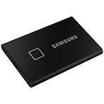 Samsung T7 Touch Bærbar SSD 2TB (USB 3.2) Sort
