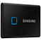 Samsung T7 Touch Brbar SSD 2TB (USB 3.2) Sort
