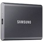 Samsung T7 Touch Bærbar SSD 500GB (USB 3.2) Grå