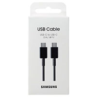 Samsung EP-DX510JBEGEU USB-C Kabel 5A - 1,8m  (USB-C/USB-C) Sort