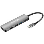 Sandberg USB-C Dock 4K - 100W PD (HDMI/3xUSB-A/USB-C)