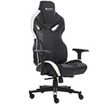 Sandberg Voodoo Gaming stol (PU læder) Sort/Hvid