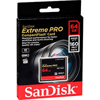 SanDisk Extreme Pro CF Hukommelseskort - 64GB