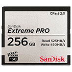 SanDisk Extreme Pro CFast 2.0 Kort 256GB