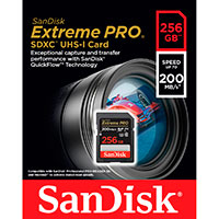 SanDisk Extreme Pro SDXC Kort 256GB V30 (UHS-I)