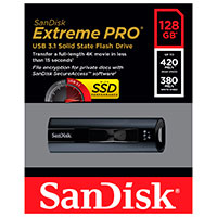 SanDisk Extreme Pro USB 3.2 Ngle (128GB)