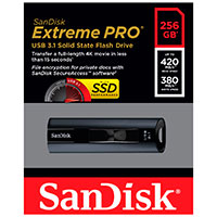 SanDisk Extreme Pro USB 3.2 Ngle (256GB)