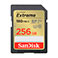 SanDisk Extreme SDXC Kort 256GB V30 (UHS-I)