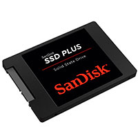 Sandisk SSD Plus Hardisk 2TB (SATA-600) 2,5tm