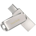 SanDisk Ultra Dual Drive Luxe USB-C 3.1 Nøgle (256GB)