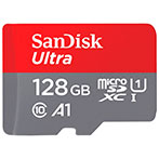 SanDisk Ultra Micro SDXC Kort 128 GB A1 m/Adapter (UHS-I) 120MB/s