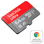 Sandisk Ultra MicroSDXC Kort 64GB A1 (UHS-I) Tablet