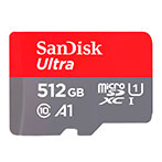 SanDisk Ultra MicroSDXC t/Chromebooks 512GB A1 (UHS-I) + Adapter