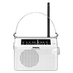 Sangean PR-D6 AM/FM Radio (3,5mm) Hvid