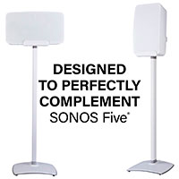 Sanus Gulvstander t/Sonos Play:5 (Hvid)