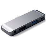 Satechi Mobile Pro Hub t/iPad Pro (USB-C) Space Gray