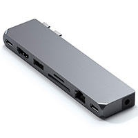 Satechi Pro Max 15W PD USB-C Hub (HDMI/USB-A/Kortlser) Space Grey