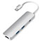 Satechi Slim USB-C MultiPort Adapter (HDMI/USB-A/USB-C) Slv
