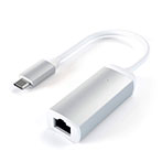 Satechi USB-C Adapter (USB-C/Ethernet) Sølv