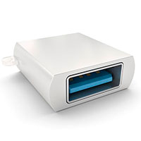 Satechi USB-C Adapter (USB-C/USB-A) Slv