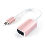 Satechi USB-C Adapter (USB-C/VGA) Rose Gold