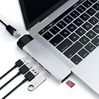 Satechi USB-C Pro Hub (HDMI/Ethernet/USB-A/USB-C) Slv