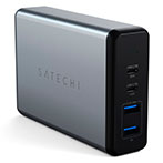 Satechi USB Lader 108W PD (2xUSB-C/2xUSB-A) Sort