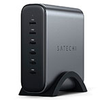 Satechi USB Lader 200W GaN (6xUSB-C) Sort