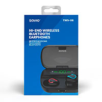 Savio TWS-06 Bluetooth EDR In-Ear Earbuds (3 timer)