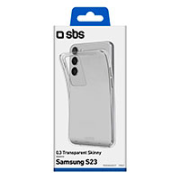 SBS Skinny Cover Samsung Galaxy S23 (Klar)