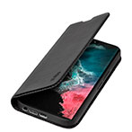 SBS Wallet Flip Cover Samsung Galaxy S23 Ultra (PU) Sort