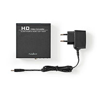 Aktiv Scart til HDMI omformer (HDMI/Scart/Coax) Nedis