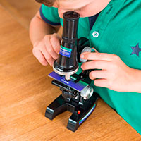 Science Mikroskopst Junior m/Lys (450x)
