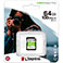 SDXC Kort 64GB V10 (UHS-I) Kingston Canvas Select Plus