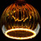 Segula LED Floating Globe 150 Pre E27 - 6W (28W) Straight Guld