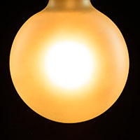 Segula LED Globe 125 Dmpbar Pre E27 - 6,5W (51W) Satiniert