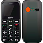 Senior mobil 2G (store knapper) Sort - Denver BAS-18300M