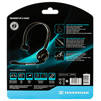 Sennheiser PC 2 Chat Headset m/mikrofon (3,5mm)