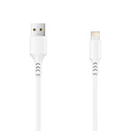 Setty Lightning - USB-A kabel - 1m (1A) Hvid