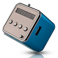 Setty MF-100 FM radio (micro SD/USB) Bl