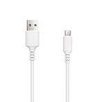 Setty Micro USB Kabel 2A - 1m (USB-A/microUSB) Hvid