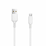 Setty Micro USB Kabel 2A - 3m (USB-A/microUSB) Hvid