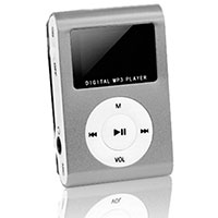 Setty MP3 Afspiller m/LCD skrm (m/Hretelefon) Slv