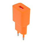 Setty USB Oplader 2,4A (USB-A) Orange