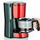 Severin KA 4817 Kaffemaskine - 1000W (10 Kopper) Rød/Sort