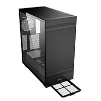 Sharkoon Rebel C50 RGB PC Kabinet (Mini-ITX/MicroATX/ATX) Sort