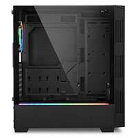 Sharkoon RGB LIT 200 Midi PC Kabinet (ATX/Micro-ATX/Mini-ITX)