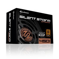 Sharkoon SilentStorm SFX Strmforsyning 80 PLUS Bronze (450W)