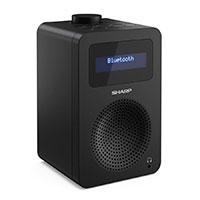 Sharp DR-430(BK) Digital Radio (FM/DAB/DAB+/Bluetooth) Midnight Black